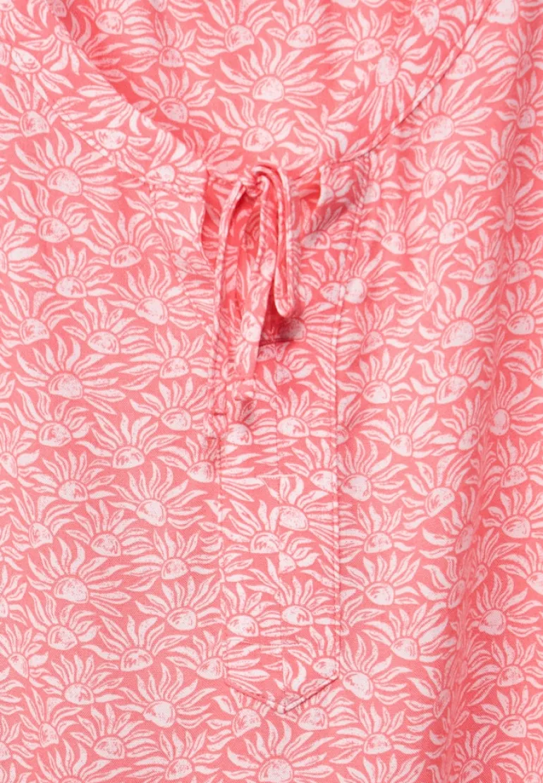 Minimalprint Bluse soft pink