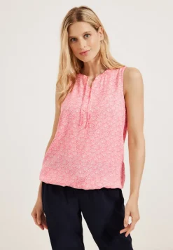 Minimalprint Bluse soft pink