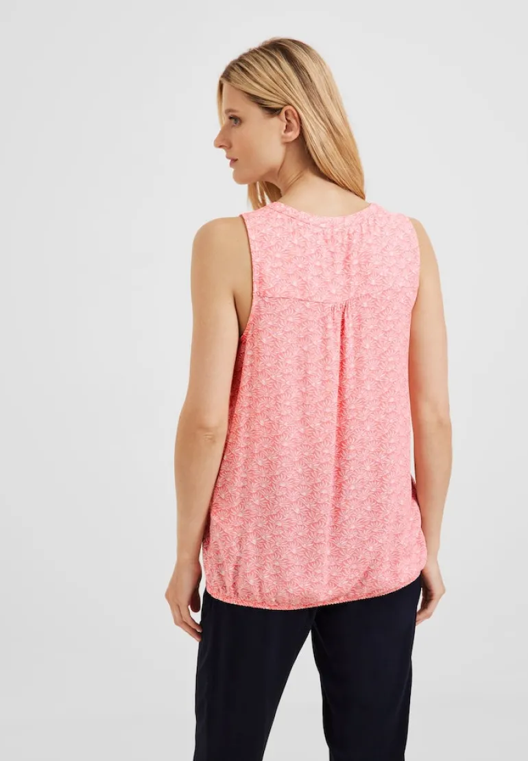 Minimalprint Bluse soft pink