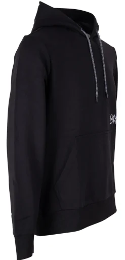 MIRRORED LOGO HOODIE schwarz