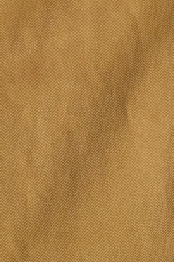Mit Leinen: Hose mit verkürztem Bein camel