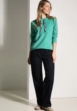 Modalmix Sweatshirt aventurine green