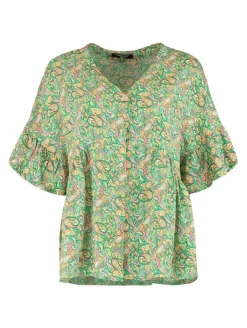 Modell: Bluse Hanni grass green