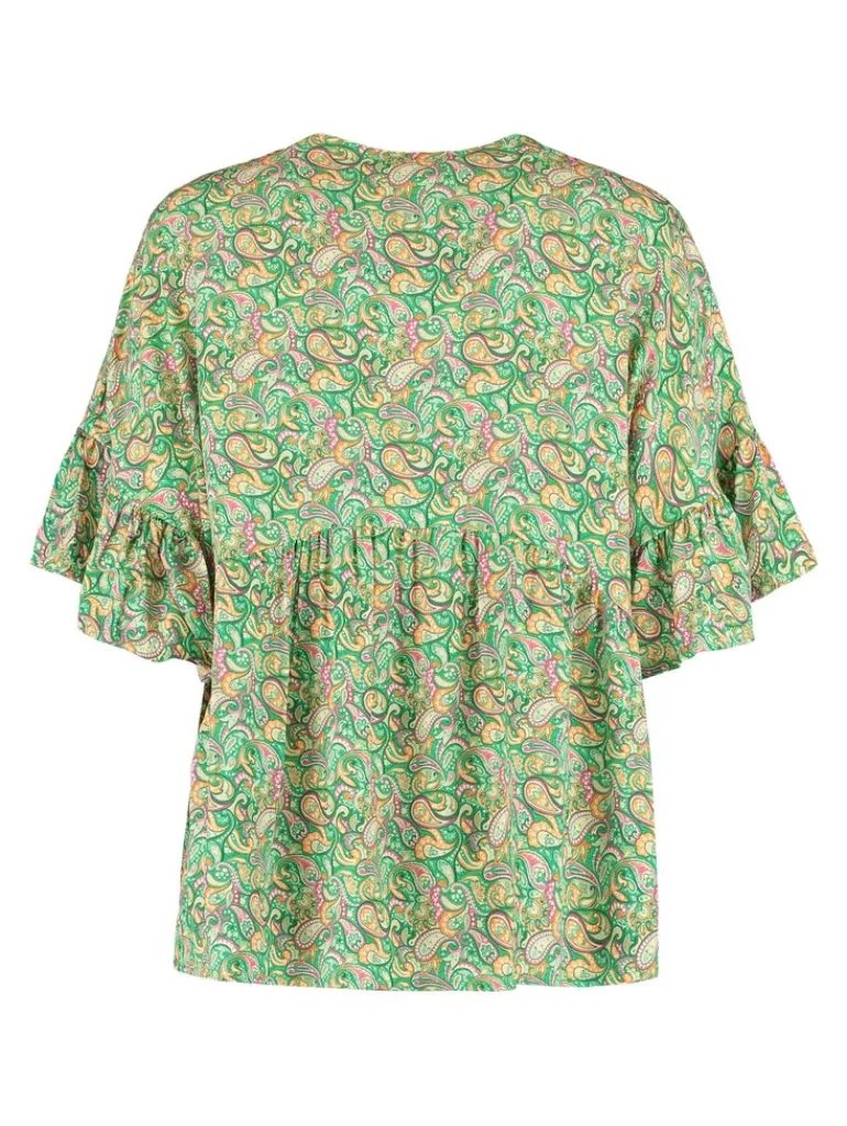 Modell: Bluse Hanni grass green