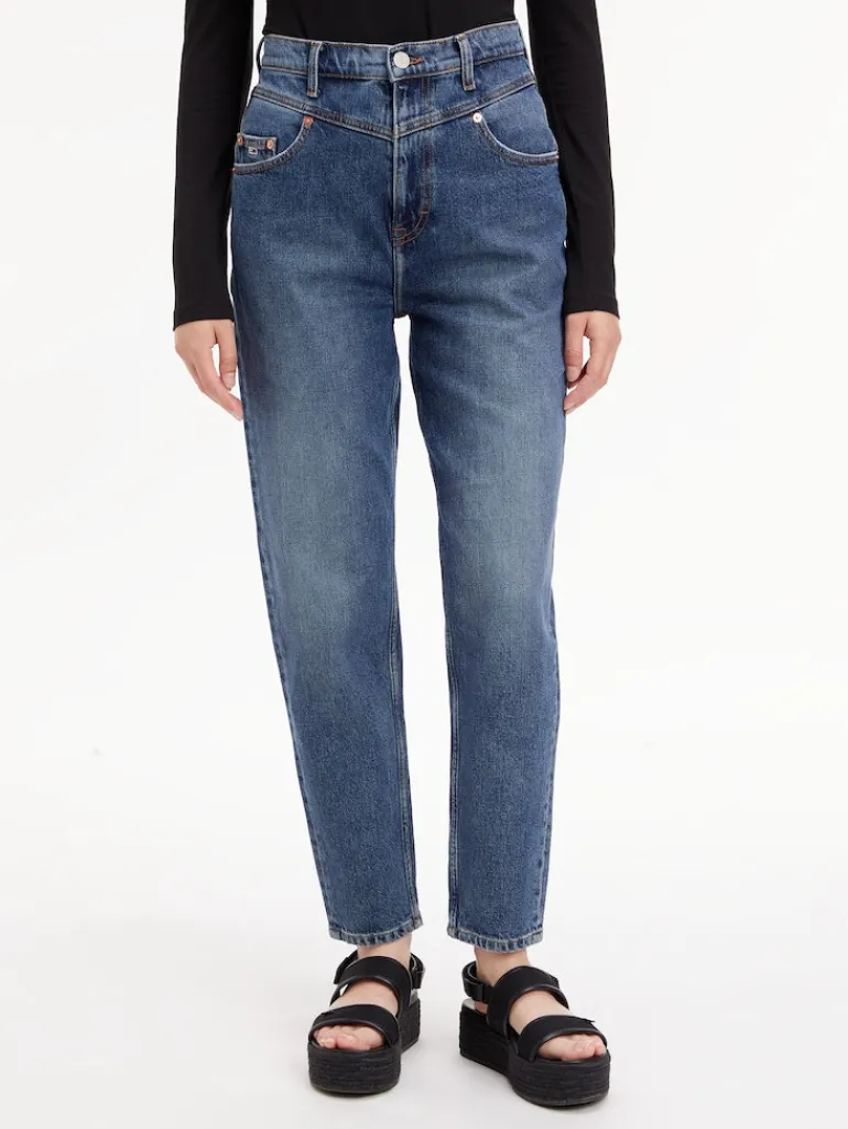 MOM JEAN V YOKE UHR TPRD AG6135 denim medium