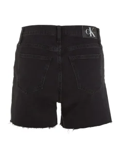 MOM SHORT denim black