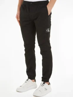 MONOLOGO BADGE CASUAL CHINO ck black