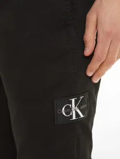 MONOLOGO BADGE CASUAL CHINO ck black