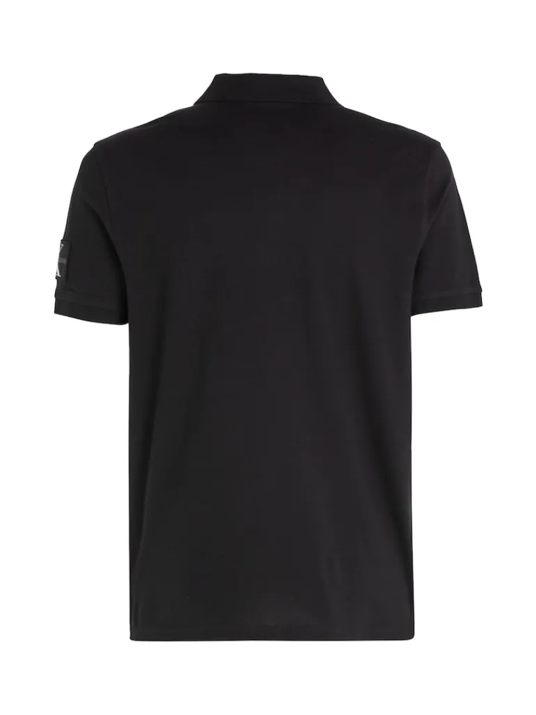 MONOLOGO BADGE POLO ck black