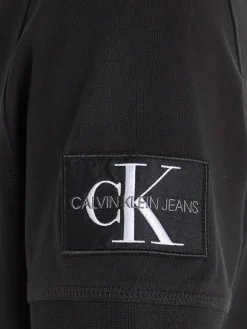 MONOLOGO BADGE POLO ck black