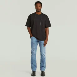 Mosa Straight faded sea point blue