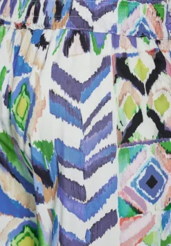 Multicolor Print Hose vanilla white