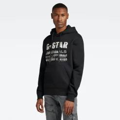 Multi layer originals hoddie dk black