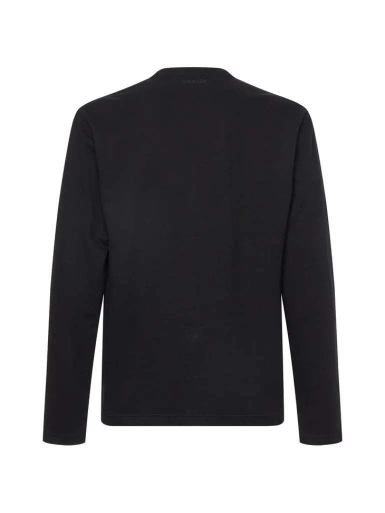 MULTI LOGO LS LIGHT SWEATSHIRT ck black