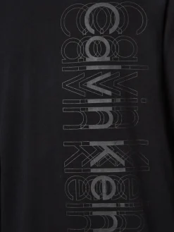 MULTI LOGO LS LIGHT SWEATSHIRT ck black