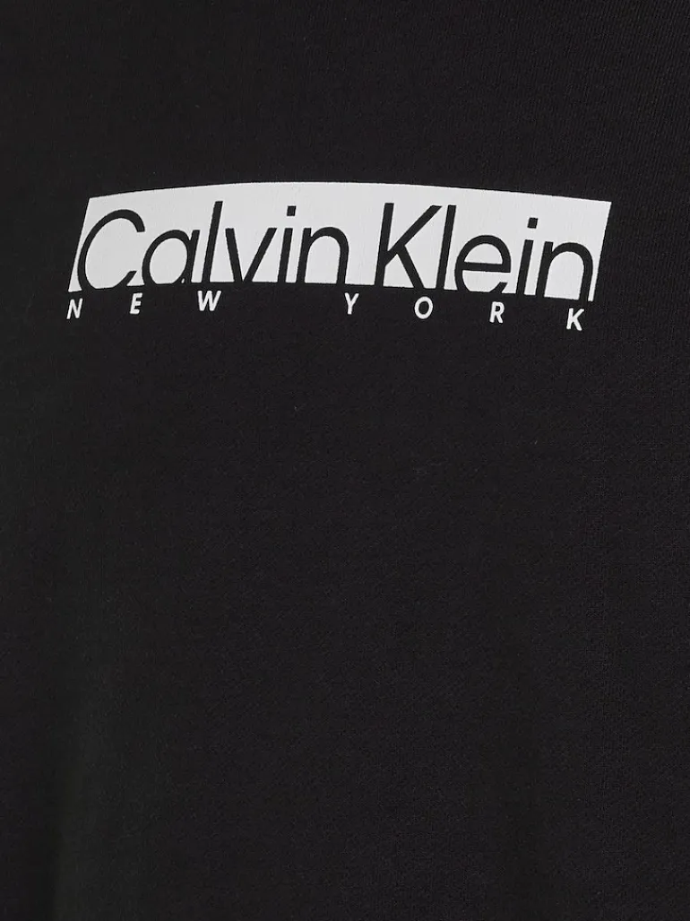 NEW YORK BOX LOGO HOODIE ck black