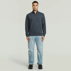 Nifous half zip sw india ink