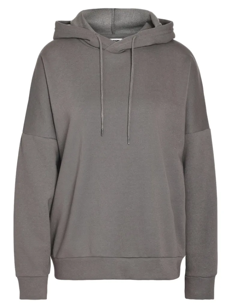 NMALDEN L/S LOOSE HOODIE JRS NOOS charcoal gray