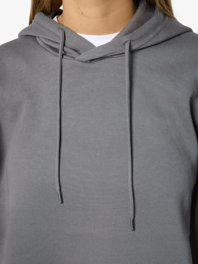 NMALDEN L/S LOOSE HOODIE JRS NOOS charcoal gray