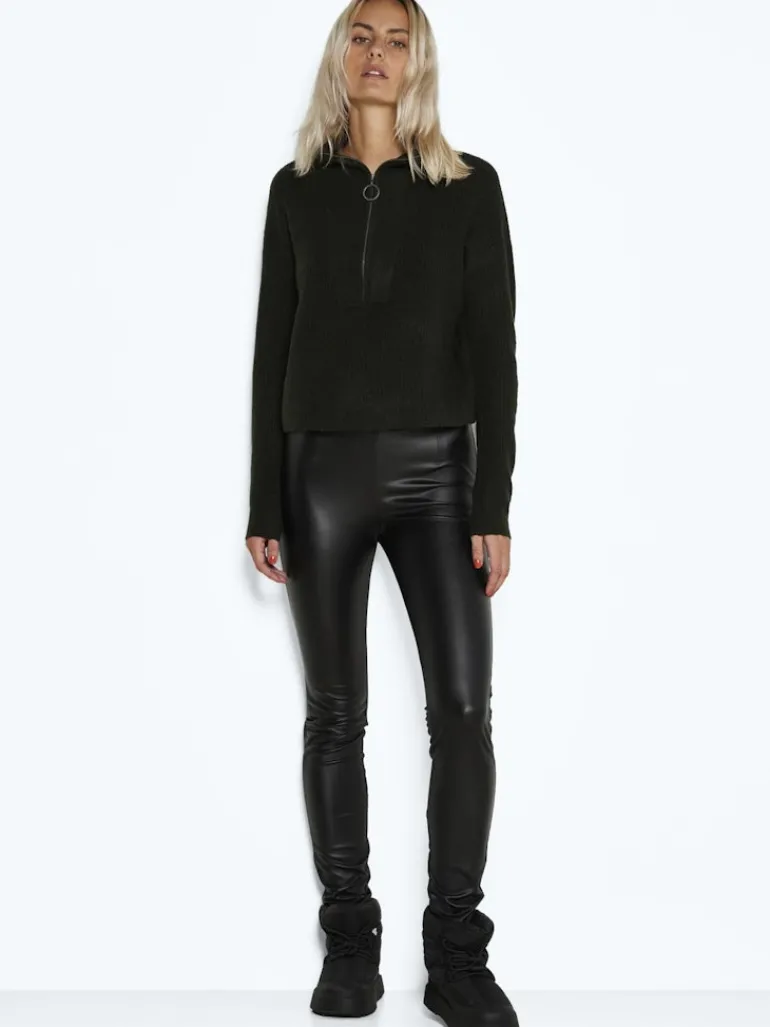 NMALOHA HW SKINNY COATED LEGGING NOOS black