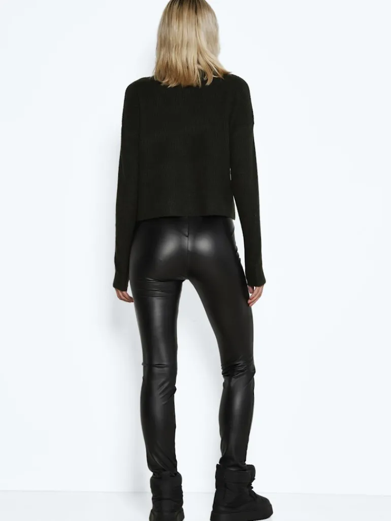 NMALOHA HW SKINNY COATED LEGGING NOOS black