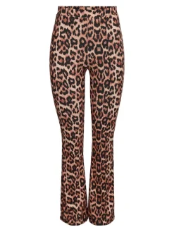 NMBELLA H/W AOP PANT JRS LX natural