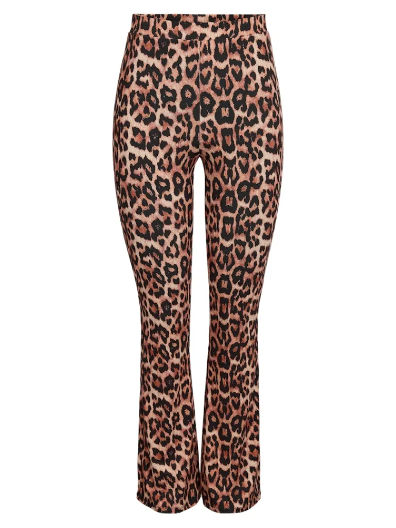 NMBELLA H/W AOP PANT JRS LX natural