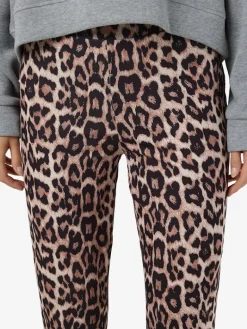 NMBELLA H/W AOP PANT JRS LX natural