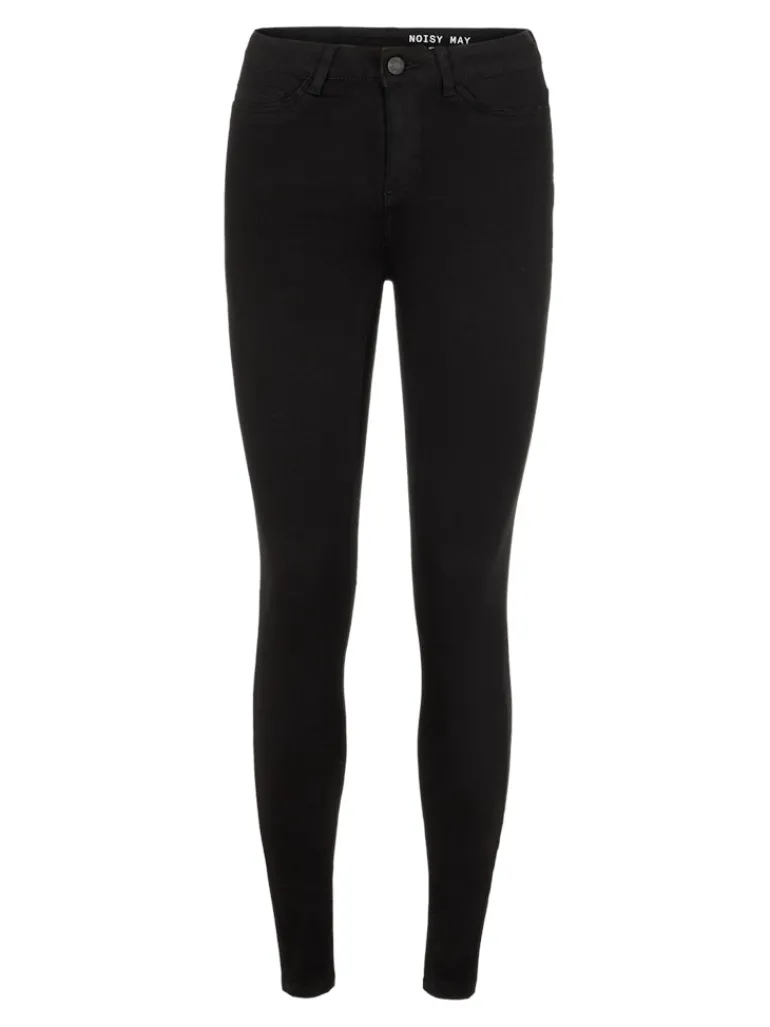 NMCALLIE HW SKINNY BLACK JEANS FWD NOOS black denim