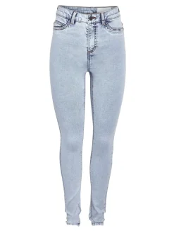 NMCALLIE HW SKINNY JEAN VI482LB FWD NOOS light blue denim