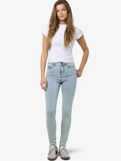 NMCALLIE HW SKINNY JEAN VI482LB FWD NOOS light blue denim