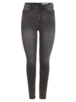 NMCALLIE HW SKINNY JEAN VI508MG FWD NOOS medium grey denim