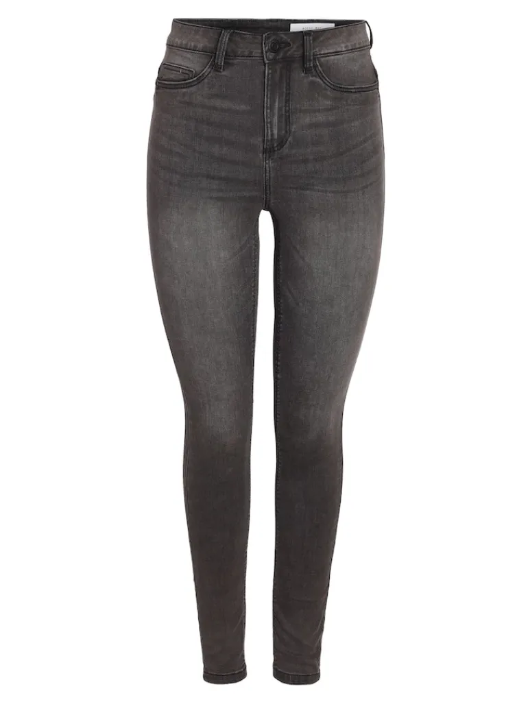 NMCALLIE HW SKINNY JEAN VI508MG FWD NOOS medium grey denim