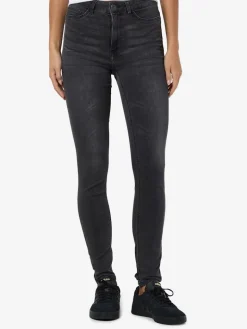 NMCALLIE HW SKINNY JEAN VI508MG FWD NOOS medium grey denim