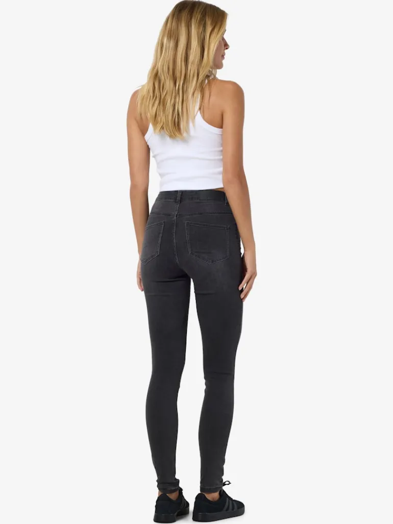 NMCALLIE HW SKINNY JEAN VI508MG FWD NOOS medium grey denim