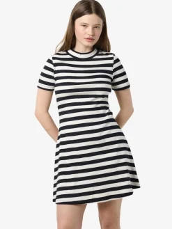 NMELINOR S/S SKATER DRESS JRS NOOS birch