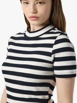 NMELINOR S/S SKATER DRESS JRS NOOS birch