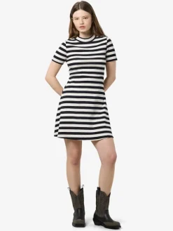 NMELINOR S/S SKATER DRESS JRS NOOS birch