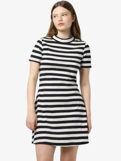 NMELINOR S/S SKATER DRESS JRS NOOS birch
