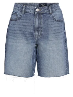 NMHOLLA NW LOOSE SHORTS AZ426MB NOOS medium blue denim