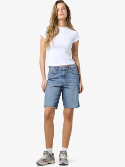 NMHOLLA NW LOOSE SHORTS AZ426MB NOOS medium blue denim