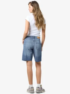 NMHOLLA NW LOOSE SHORTS AZ426MB NOOS medium blue denim