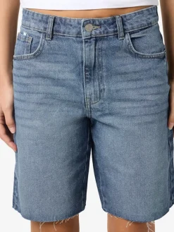 NMHOLLA NW LOOSE SHORTS AZ426MB NOOS medium blue denim