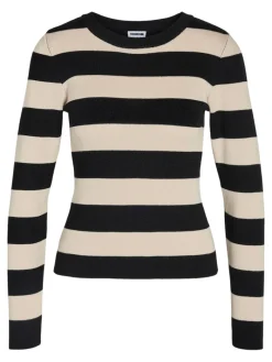 NMJAZ L/S O-NECK KNIT FWD black