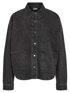 NMKETTIE L/S REG DNM JCKET VI559BL NOOS black denim