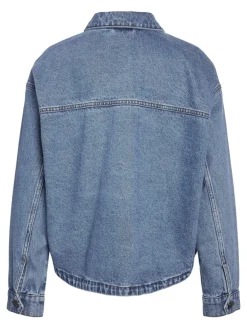 NMKETTIE L/S REG DNM JCKET VI557MB NOOS medium blue denim