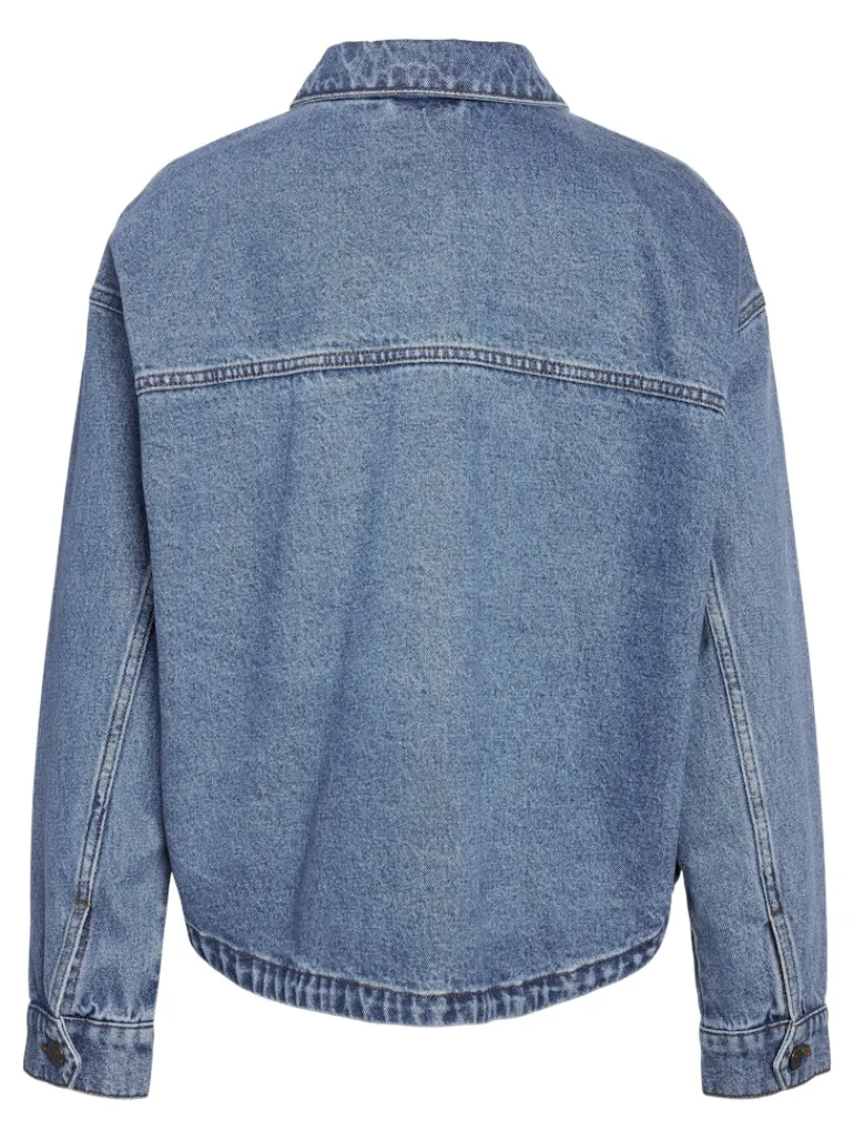 NMKETTIE L/S REG DNM JCKET VI557MB NOOS medium blue denim