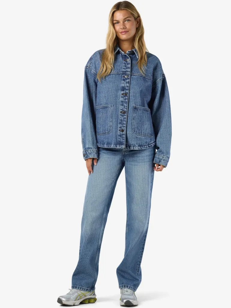 NMKETTIE L/S REG DNM JCKET VI557MB NOOS medium blue denim