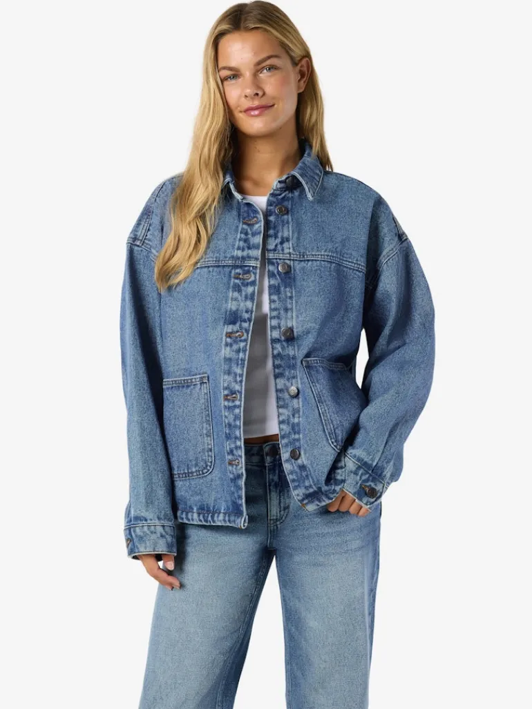 NMKETTIE L/S REG DNM JCKET VI557MB NOOS medium blue denim