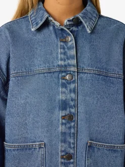 NMKETTIE L/S REG DNM JCKET VI557MB NOOS medium blue denim
